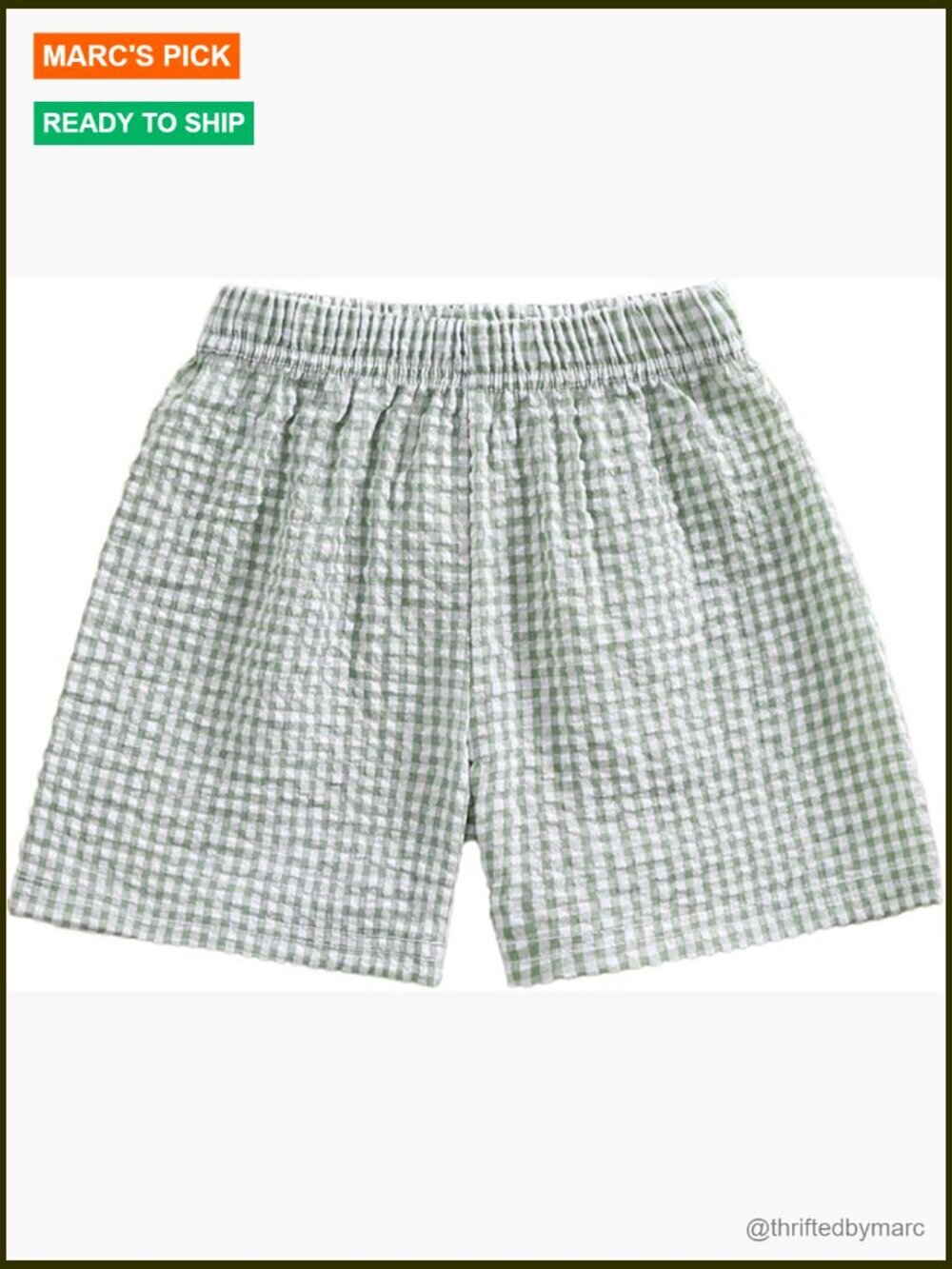 Toddler Boys Girls Elastic Waist Shorts Cotton Polyester Casual Summer - Picture 1 of 7